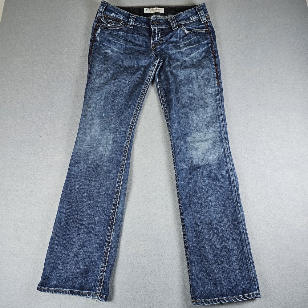 1921 Western Glove Works Jeans Womens 31x32 Blue Denim Bootcut Medium Wash